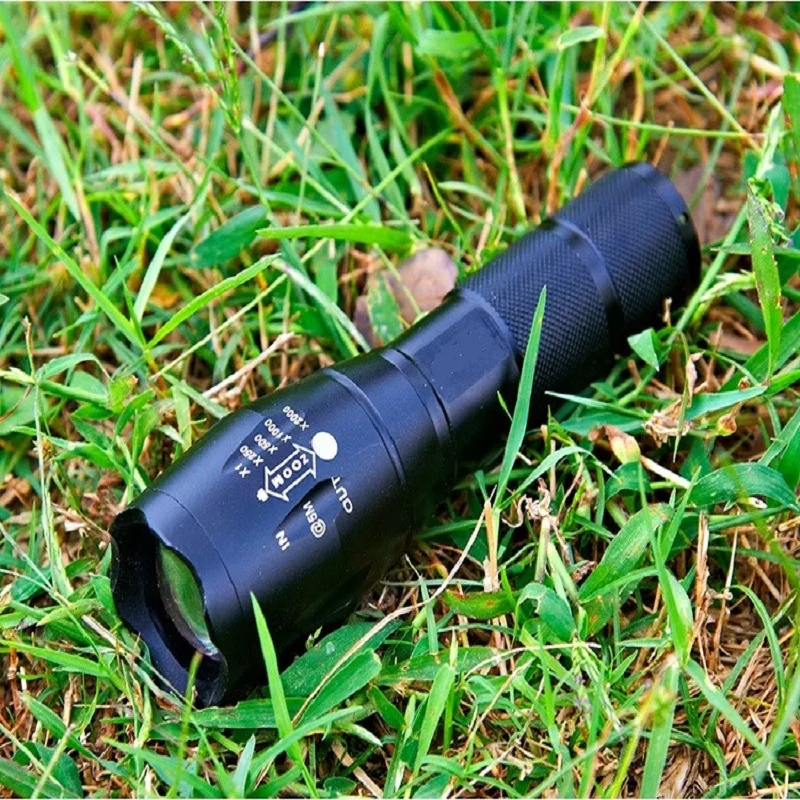 CREE XML-T6 LED Flashlights 8000 Lumens LED High Power 5 Modes Handy Police Torch Lamp Mini Pocket Torch Flashlight AAA 18650
CREE XML-T6 LED Flashlights 8000 Lumens LED High Power 5 Modes Handy Police Torch Lamp Mini Pocket Torch Flashlight AAA 18650