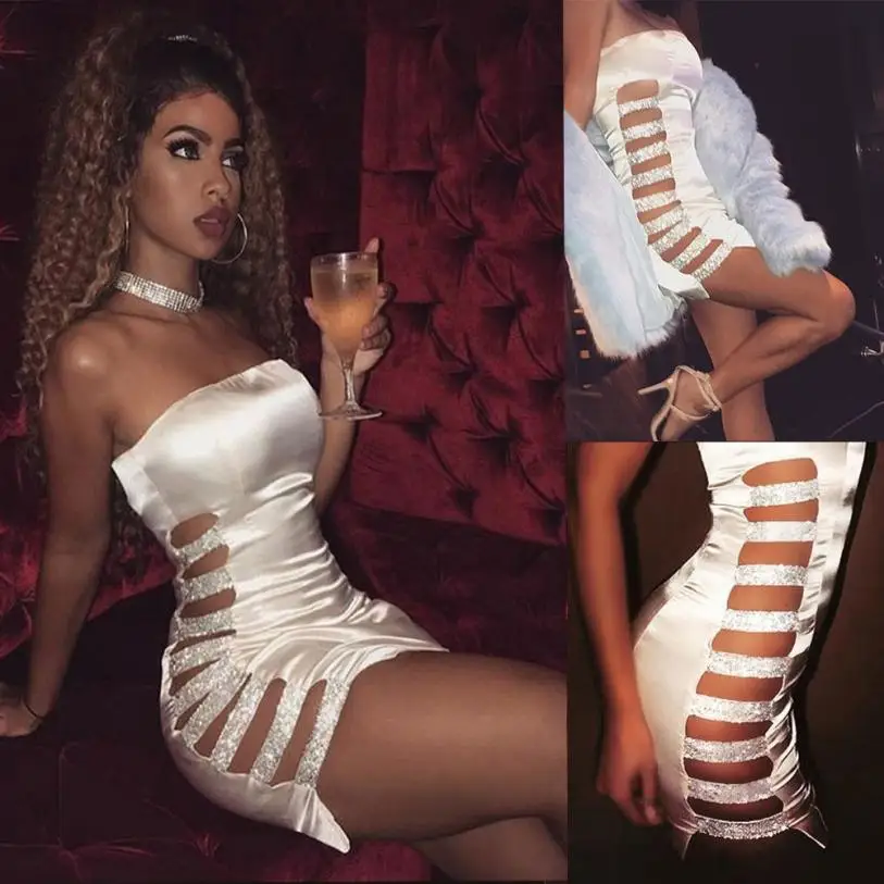 Women Sequin Summer Dress 2019 Diamante Panel Cut out Bodycon Party Ladies Bandage Mini party Dress vestidos de fiesta de noche
Women Sequin Summer Dress 2019 Diamante Panel Cut out Bodycon Party Ladies Bandage Mini party Dress vestidos de fiesta de noche