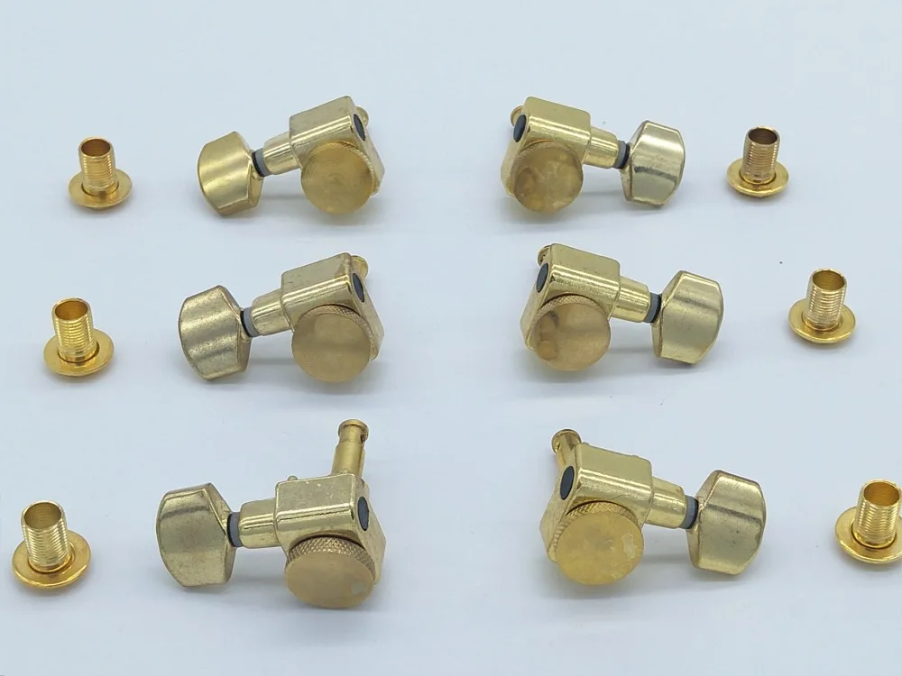1 set 6 piece golden Inline Locked String Guitar Tuning Pegs keys Tuners Machine Heads Style Electric Guitar
1 set 6 piece golden Inline Locked String Guitar Tuning Pegs keys Tuners Machine Heads Style Electric Guitar