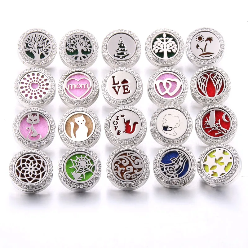 New Aromatherapy 18mm Snap Buttons Perfume Locket Magnetic Stainless Steel Essential Oil Diffuser Snap Button Bracelet Jewelry
New Aromatherapy 18mm Snap Buttons Perfume Locket Magnetic Stainless Steel Essential Oil Diffuser Snap Button Bracelet Jewelry