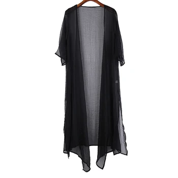 Woman Summer Chiffon Black Sun Protective Blouses Tops 2018 Plus Size Women Shirt Blusa Feminina summer Clothing Streetwear
Woman Summer Chiffon Black Sun Protective Blouses Tops 2018 Plus Size Women Shirt Blusa Feminina summer Clothing Streetwear