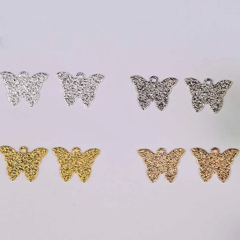 50pcs/lot copper material gold silver Matte butterfly charm pendant accessories for bracelet DIY jewelry making
50pcs/lot copper material gold silver Matte butterfly charm pendant accessories for bracelet DIY jewelry making