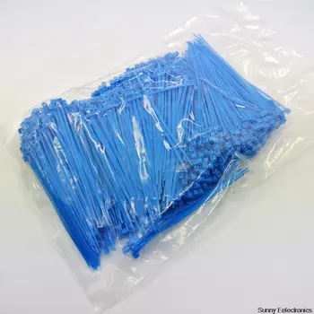 1000 PCS 6" inch 150mm X 2.5mm blue Cable Wire Zip Ties Self Locking Nylon Cable tie
1000 PCS 6" inch 150mm X 2.5mm blue Cable Wire Zip Ties Self Locking Nylon Cable tie