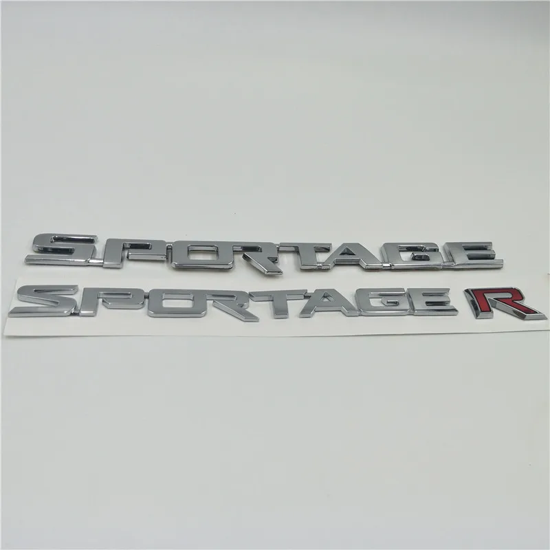 For Kia Sportage Rear Trunk Tail Gate Emblem Sportage R Nameplate Letters Stickers
For Kia Sportage Rear Trunk Tail Gate Emblem Sportage R Nameplate Letters Stickers