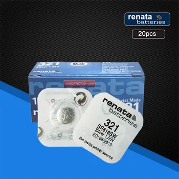 20pack renata Silver Oxide Watch 321 SR616SW 616 1.55V 100% 321 renata 616 battery
20pack renata Silver Oxide Watch 321 SR616SW 616 1.55V 100% 321 renata 616 battery