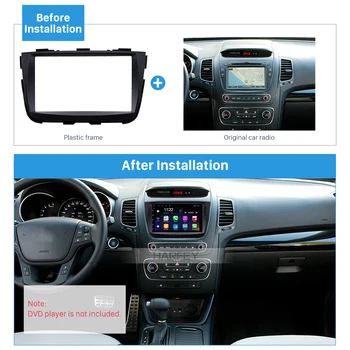 Harfey DVD Player 2Din Car Stereo Frame Fascia Mount Kit for KIA SORENTO 2013 Dash Install Kit Face Plate Panel Trim Bezel Black
Harfey DVD Player 2Din Car Stereo Frame Fascia Mount Kit for KIA SORENTO 2013 Dash Install Kit Face Plate Panel Trim Bezel Black