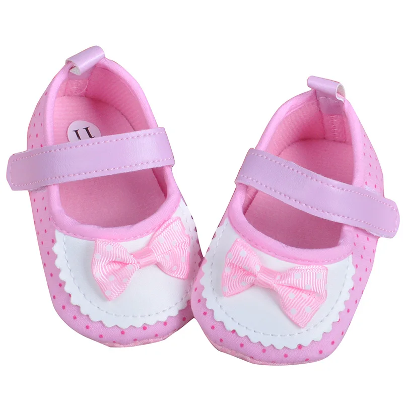 Pink Blue Bow-knot Cute Infant Baby Girl Shoes with Hook&Loop Out-sole Rubber Antislip Beautiful Appearance Suitable kids
Pink Blue Bow-knot Cute Infant Baby Girl Shoes with Hook&Loop Out-sole Rubber Antislip Beautiful Appearance Suitable kids