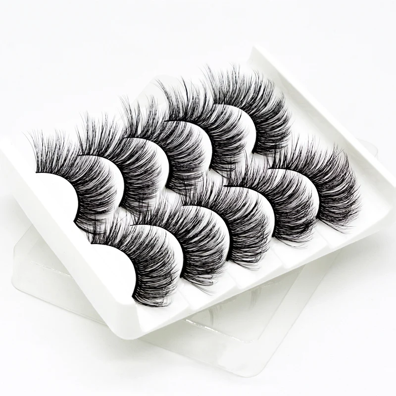 3D Eyelashes 5 Pairs False Lashes Cruelty Free Eyelashes for Extension 19 Styles Dense Multilayer Reusable Make Up Beauty Tools
3D Eyelashes 5 Pairs False Lashes Cruelty Free Eyelashes for Extension 19 Styles Dense Multilayer Reusable Make Up Beauty Tools