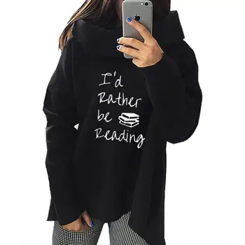 2018 New Fashion Id Rather Be Reading Print Kawaii Sweatshirts Femmes Hoodies Women Harajuku Hoody Pockets Youth Plus Size
2018 New Fashion Id Rather Be Reading Print Kawaii Sweatshirts Femmes Hoodies Women Harajuku Hoody Pockets Youth Plus Size