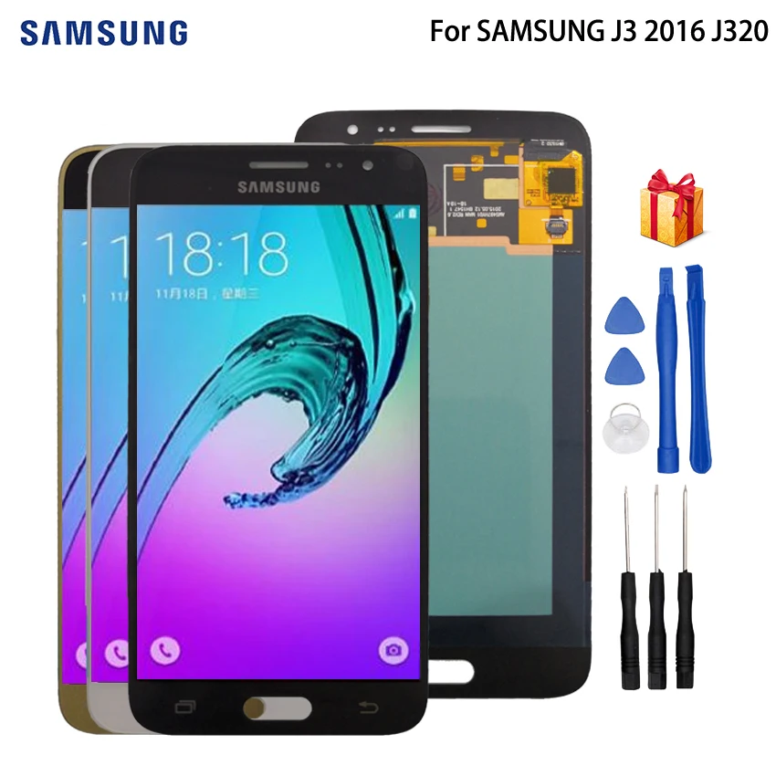 AMOLED LCD for SAMSUNG J3 2016 LCD Display Touch Screen Digitizer Display for SAMSUNG GALAXY J3 2016 J320 J320FN Screen LCD
AMOLED LCD for SAMSUNG J3 2016 LCD Display Touch Screen Digitizer Display for SAMSUNG GALAXY J3 2016 J320 J320FN Screen LCD