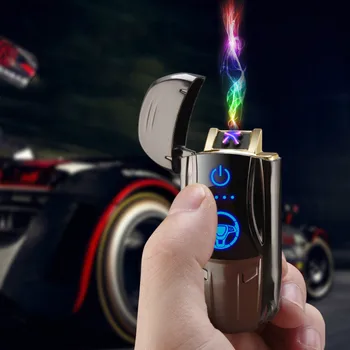 New Metal Creative Cool Sports Car Intelligent Induction Double Arc Lighter Advanced USB Charging Cigarette Lighter men's gift
New Metal Creative Cool Sports Car Intelligent Induction Double Arc Lighter Advanced USB Charging Cigarette Lighter men's gift