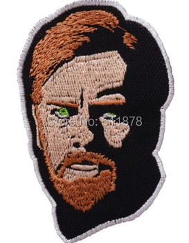 3.75" Obiwan Kenobi Face Star Wars Darth Vader Empire Jedi Yoda TV Movie Film Applique Costume Embroidered iron on patch
3.75" Obiwan Kenobi Face Star Wars Darth Vader Empire Jedi Yoda TV Movie Film Applique Costume Embroidered iron on patch