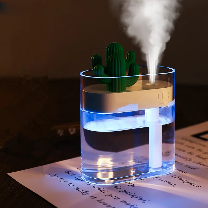 Best Present 160ML Ultrasonic Air Humidifier Clear Cactus Color Light USB Essential Oil Diffuser Car Purifier Aroma Diffusor
Best Present 160ML Ultrasonic Air Humidifier Clear Cactus Color Light USB Essential Oil Diffuser Car Purifier Aroma Diffusor