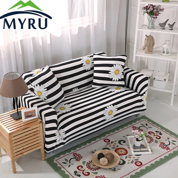 Black stripe Sofa Cover Big Elasticity Flexible Couch Cover Loveseat Machine Slip-resistant Drawing Room Decorate Anti Mite
Black stripe Sofa Cover Big Elasticity Flexible Couch Cover Loveseat Machine Slip-resistant Drawing Room Decorate Anti Mite