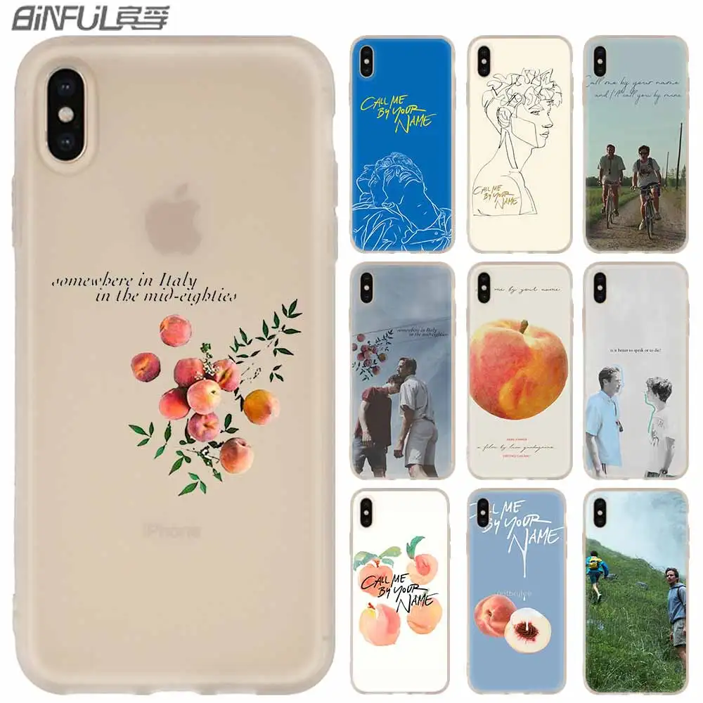 Silicone Soft Cover Case FOR iPhone 5.8 6.1 6.5 2019 11 X XS Max XR For iPhone 5 5S SE 6S 6 4 4S 7 8 Plus Call Me by Your Name
Silicone Soft Cover Case FOR iPhone 5.8 6.1 6.5 2019 11 X XS Max XR For iPhone 5 5S SE 6S 6 4 4S 7 8 Plus Call Me by Your Name