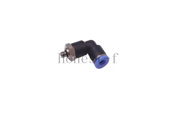 Pneumatic Push to Connect Fitting 3/16" OD Tube x 10-32 UNF Male Thread 90 Deg Elbow Coupler 
Pneumatic Push to Connect Fitting 3/16" OD Tube x 10-32 UNF Male Thread 90 Deg Elbow Coupler