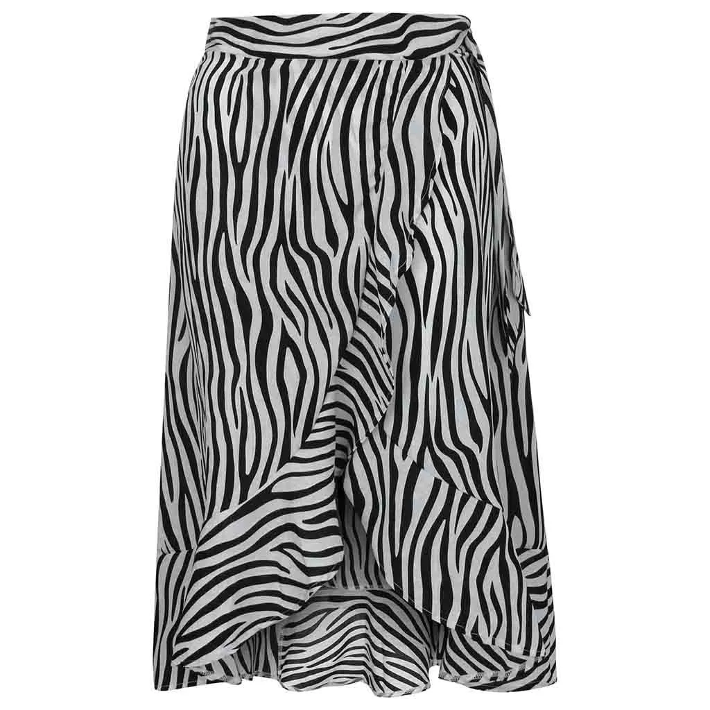 Zebra Striped Print A-Line Skirt Ruffles Hem Bandage Design Open Fork Hem Bohemia Fashion Women Skirts*
Zebra Striped Print A-Line Skirt Ruffles Hem Bandage Design Open Fork Hem Bohemia Fashion Women Skirts*