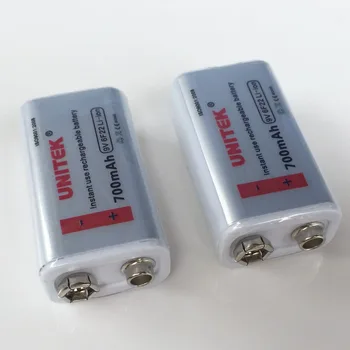 2pcs 700mAh 6F22 9V rechargeable battery lithium ion li-ion cell for wireless microphone avometer multimeter universal meter
2pcs 700mAh 6F22 9V rechargeable battery lithium ion li-ion cell for wireless microphone avometer multimeter universal meter