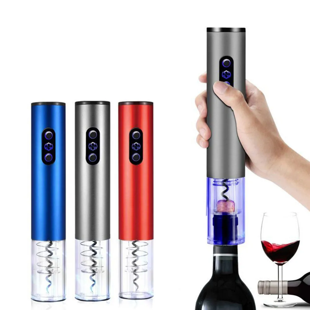 1PC Original Electric Wine Opener Corkscrew Automatic Wine Bottle Openers Kit Cordless With Foil Cutter Vacuum Stopper New B4
1PC Original Electric Wine Opener Corkscrew Automatic Wine Bottle Openers Kit Cordless With Foil Cutter Vacuum Stopper New B4