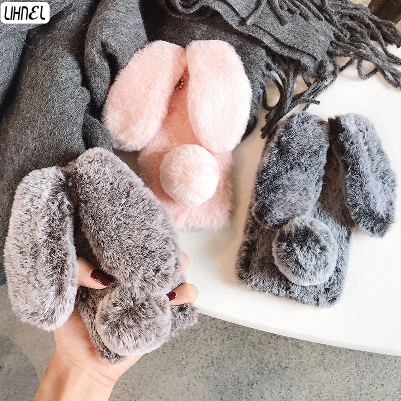 Cute Cat Ear Fluffy Fur Rabbit Bunny Ear Case Cover for Galaxy S8 S9 S10 Plus Note8 Note9 J7Prime A750 2018 A50 A40 A70 A20 A30
Cute Cat Ear Fluffy Fur Rabbit Bunny Ear Case Cover for Galaxy S8 S9 S10 Plus Note8 Note9 J7Prime A750 2018 A50 A40 A70 A20 A30