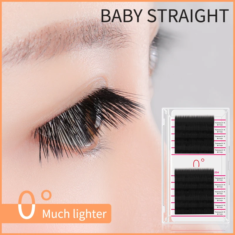 efc beauty Baby Lashes Straight Eyelash Extensions Soft Ellipse Mate Flat Lash Split Tips Eyelash
efc beauty Baby Lashes Straight Eyelash Extensions Soft Ellipse Mate Flat Lash Split Tips Eyelash