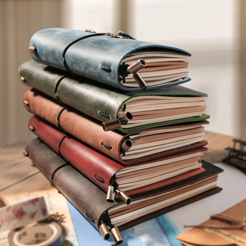IPBEN Genuine Leather Notebook Lined Journal Sketchbook Personal Planner Paper School Supplies Passport Portable Christmas Gifts
IPBEN Genuine Leather Notebook Lined Journal Sketchbook Personal Planner Paper School Supplies Passport Portable Christmas Gifts