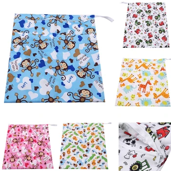 1Pcs Waterproof Wet Cloth Diaper Backpack Reusable Diaper Cover Wet Bag Baby Diaper Bags Printed Double Zippered Wet/Dry Bag
1Pcs Waterproof Wet Cloth Diaper Backpack Reusable Diaper Cover Wet Bag Baby Diaper Bags Printed Double Zippered Wet/Dry Bag