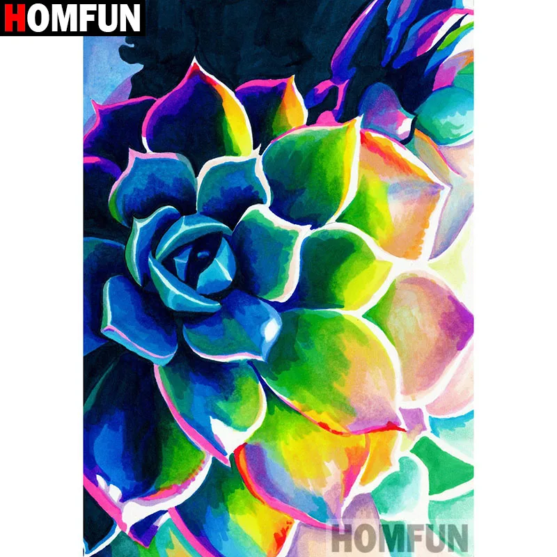 HOMFUN Diamond Painting Full Square/Round Drill 5D DIY "Colored flower" Daimond Embroidery Rhinestone Cross Stitch Decor A25908
HOMFUN Diamond Painting Full Square/Round Drill 5D DIY "Colored flower" Daimond Embroidery Rhinestone Cross Stitch Decor A25908