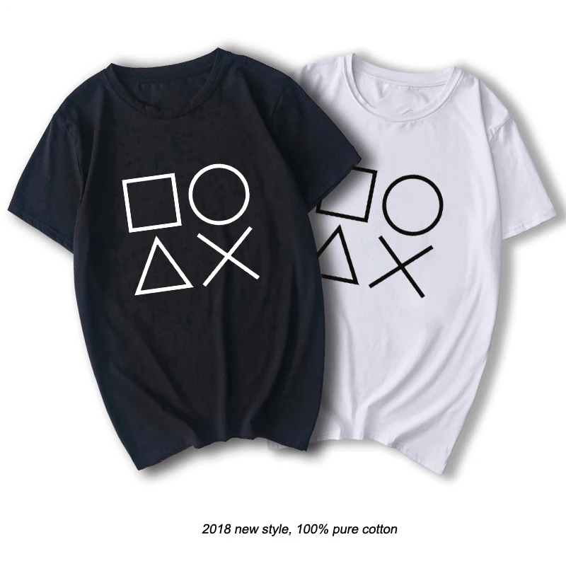 Playstation Controller Sign PS2 PS3 Cool Game Creative Mens Men T Shirt Tshirt 2018New Casual T-shirt Tee Camisetas Hombre
Playstation Controller Sign PS2 PS3 Cool Game Creative Mens Men T Shirt Tshirt 2018New Casual T-shirt Tee Camisetas Hombre