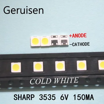 100PCS SHARP LED backlight LCD TV 3535 3537 LED SMD Lamp bead 1W 6V Cold white GM5F20BH20A
100PCS SHARP LED backlight LCD TV 3535 3537 LED SMD Lamp bead 1W 6V Cold white GM5F20BH20A
