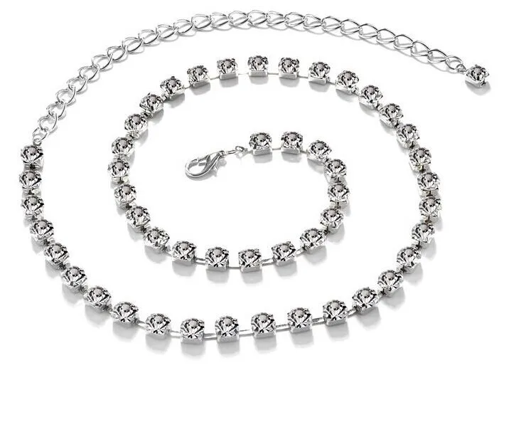 Belly Single Row Rhinestone Belt Wedding PARTY Brides and Bridesmaids Gifts Women's COSTUME JEWELLERY 10mm / 5mm Crystal
Belly Single Row Rhinestone Belt Wedding PARTY Brides and Bridesmaids Gifts Women's COSTUME JEWELLERY 10mm / 5mm Crystal