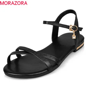 Morazora Size 33-46 2020 New Arrive Women Sandals Simple Buckle Summer Shoes Genuine Leather Ladies Comfortable Flat Sandals
Morazora Size 33-46 2020 New Arrive Women Sandals Simple Buckle Summer Shoes Genuine Leather Ladies Comfortable Flat Sandals