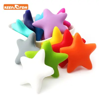 Keep&grow 10Pcs Silicone Beads DIY Pacifier Chain Teething Beads Baby Silicone Teether Chewing Teether Care Nursing Bead 8Colors
Keep&grow 10Pcs Silicone Beads DIY Pacifier Chain Teething Beads Baby Silicone Teether Chewing Teether Care Nursing Bead 8Colors