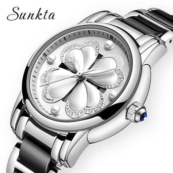 SUNKTA Top Brand Minimalist Watch Women Watches Simple Fashion Ladies Watches Ceramics Watch Female Clock Relogio Feminino Mirar
SUNKTA Top Brand Minimalist Watch Women Watches Simple Fashion Ladies Watches Ceramics Watch Female Clock Relogio Feminino Mirar