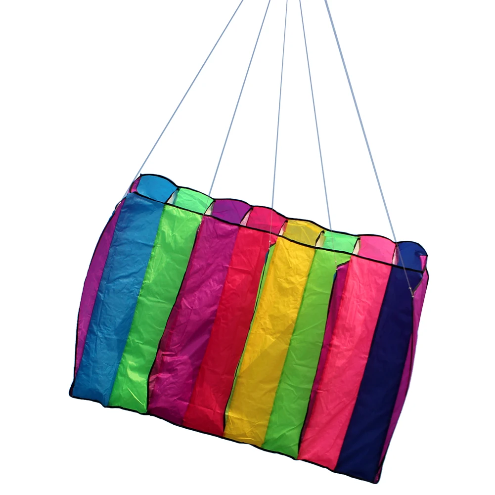 30m Rainbow Kite Lifter Adults Kids Toys Multi-color Kite Single Line Parafoil Parachute Kite Frameless Soft Kite Giant 
30m Rainbow Kite Lifter Adults Kids Toys Multi-color Kite Single Line Parafoil Parachute Kite Frameless Soft Kite Giant
