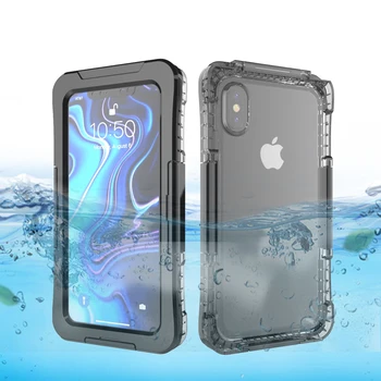 IP68 Waterproof Case For iPhone X XR XS Max 8 7 Plus 6 6S 5 5S SE Phone Case Under Water Proof Cover Case For iPhone 11 Pro Max
IP68 Waterproof Case For iPhone X XR XS Max 8 7 Plus 6 6S 5 5S SE Phone Case Under Water Proof Cover Case For iPhone 11 Pro Max