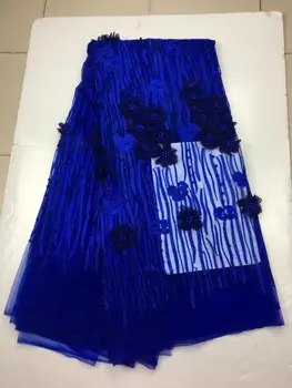 BLUE Color African Lace Fabric 2017 Embroidered Nigerian Laces Fabric Bridal High Quality French Tulle Lace Fabric For Women
BLUE Color African Lace Fabric 2017 Embroidered Nigerian Laces Fabric Bridal High Quality French Tulle Lace Fabric For Women