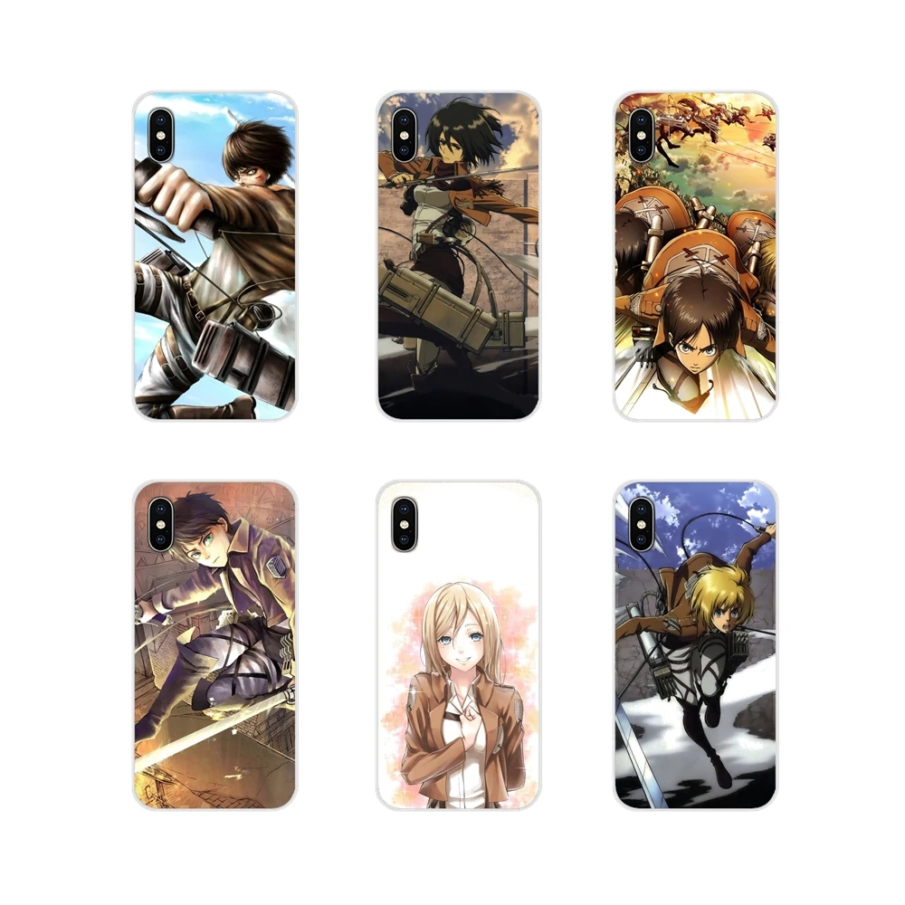 Attack On Titan mikasa For Xiaomi Redmi 4A S2 Note 3 3S 4 4X 5 Plus 6 7 6A Pro Pocophone F1 Accessories Phone Cases Covers | Мобильные