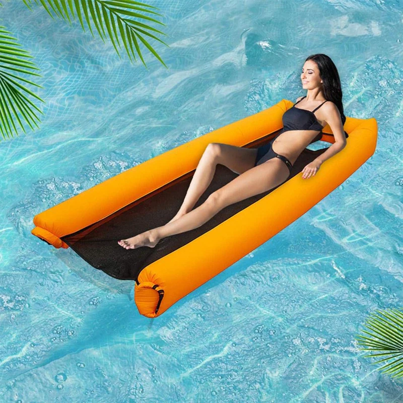 Outdoor Water Hammock Recliner Portable Pool Floating Bed Floating Row Collapsible Inflatable Floating Bed Water Rest Chair
Outdoor Water Hammock Recliner Portable Pool Floating Bed Floating Row Collapsible Inflatable Floating Bed Water Rest Chair