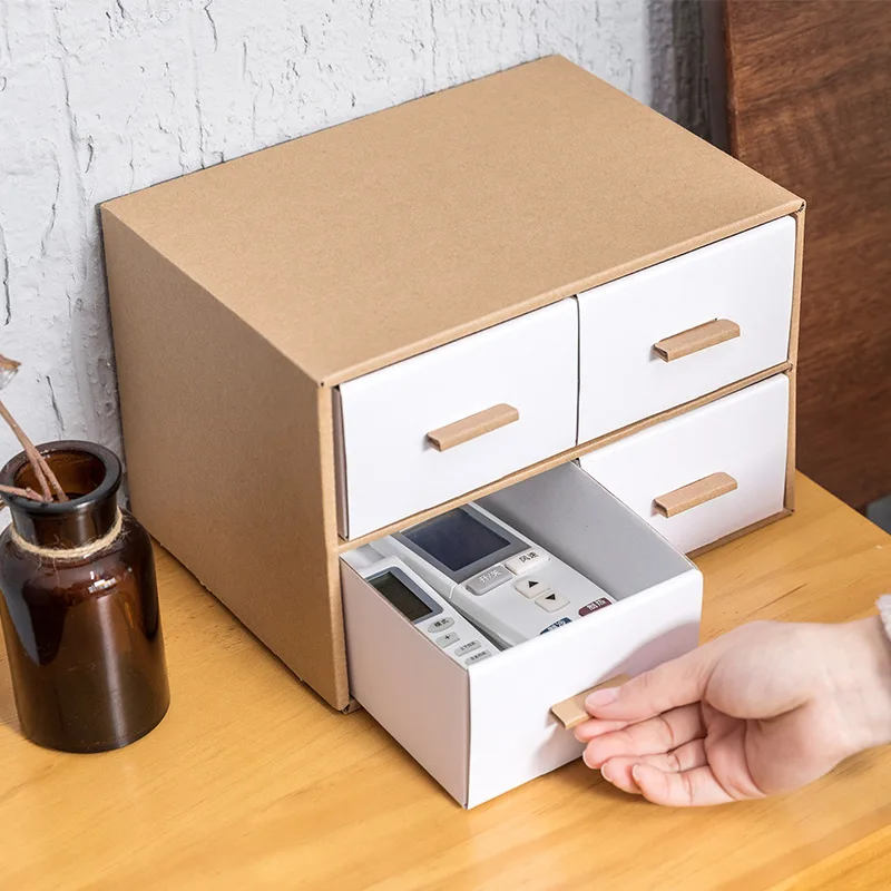 Creative Multifunctional Desktop Multi-layer Drawer Storage Box Paper Office Finishing Box Sundries Cosmetic Organizer
Creative Multifunctional Desktop Multi-layer Drawer Storage Box Paper Office Finishing Box Sundries Cosmetic Organizer