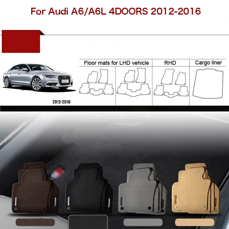 5pcs 1/2"Thick Solid Nylon Interior Floor Carpet Mats For Audi A6 A6L 2012-2016
5pcs 1/2"Thick Solid Nylon Interior Floor Carpet Mats For Audi A6 A6L 2012-2016