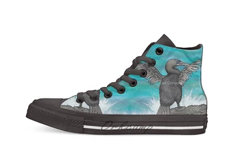 Flightless Cormorant of Galapagos Design breathable Casual High Top lace-up Canvas shoes sneakers
Flightless Cormorant of Galapagos Design breathable Casual High Top lace-up Canvas shoes sneakers