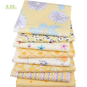 Chainho,8pcs/lot,Yellow Floral Series,Printed Twill Cotton Fabric,Patchwork Cloth,DIY Sewing Quilting Material For Baby&Children
Chainho,8pcs/lot,Yellow Floral Series,Printed Twill Cotton Fabric,Patchwork Cloth,DIY Sewing Quilting Material For Baby&Children