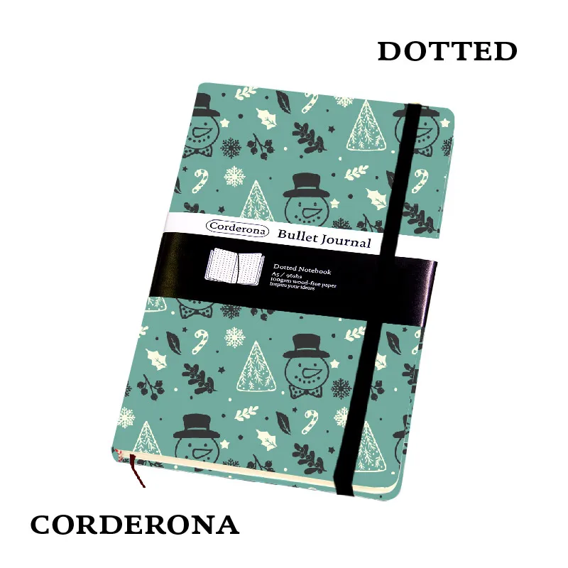 Snowman Dot Grid Hard Cover A5 PU Bullet Notebook Elastic Band Travel Dotted Journal Bujo Support Customize
Snowman Dot Grid Hard Cover A5 PU Bullet Notebook Elastic Band Travel Dotted Journal Bujo Support Customize