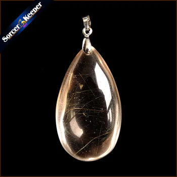 Natural Stones Rutilated Quartz Pendant Hair Crystal Free Necklace Mineral Specimen Garden Crystal Quartz Jewelry Energy OS468
Natural Stones Rutilated Quartz Pendant Hair Crystal Free Necklace Mineral Specimen Garden Crystal Quartz Jewelry Energy OS468