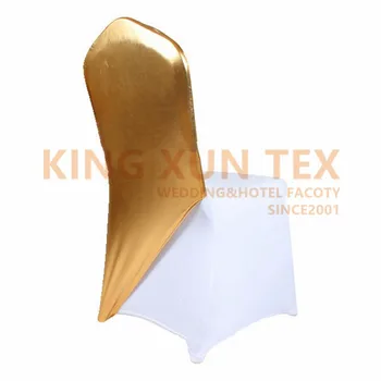 Wholesale Mettalic Bronzing Spandex Chair Cap Cover Lycra Stretch Chair Covers Hood For Wedding Event Decoration
Wholesale Mettalic Bronzing Spandex Chair Cap Cover Lycra Stretch Chair Covers Hood For Wedding Event Decoration