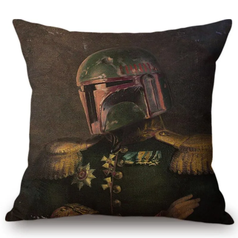 Star Wars Cushion Cover Darth Vader Yoda Self Portrait Pillow Covers 45X45cm Linen Cotton Children Bedroom Sofa Decoration Gift
Star Wars Cushion Cover Darth Vader Yoda Self Portrait Pillow Covers 45X45cm Linen Cotton Children Bedroom Sofa Decoration Gift