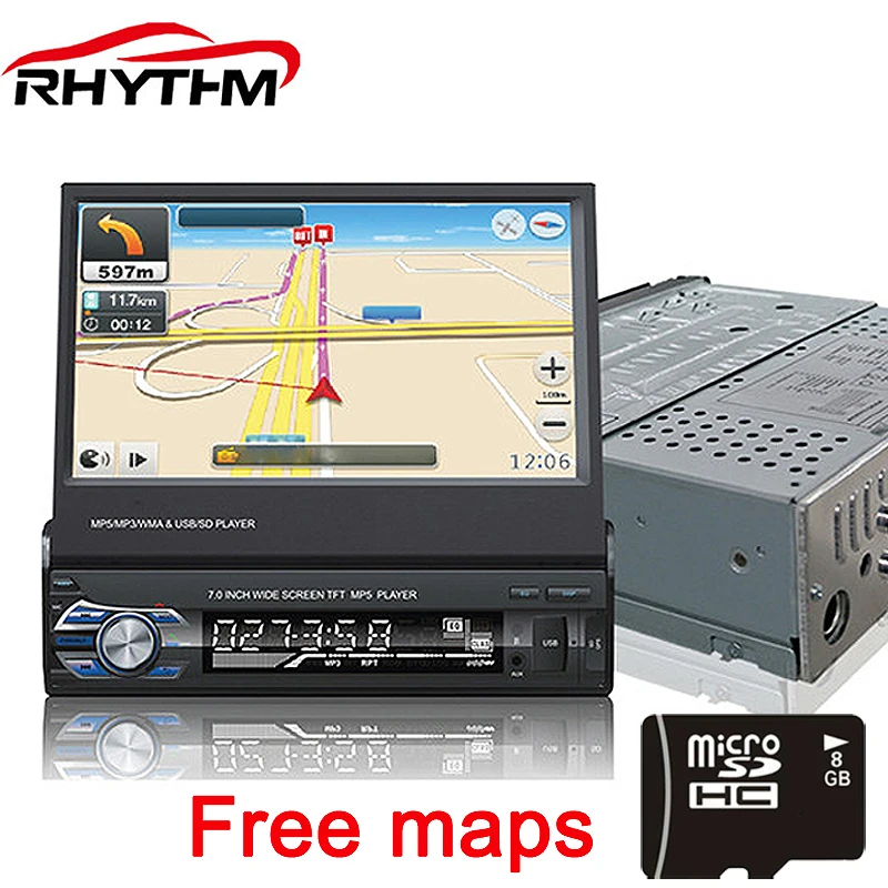 Car Stereo Bluetooth 12V Retractable Autoradio Universal 7 inch Touch Screen FM MP4 MP5 Player Phone USB/ TF Radio In-Dash
Car Stereo Bluetooth 12V Retractable Autoradio Universal 7 inch Touch Screen FM MP4 MP5 Player Phone USB/ TF Radio In-Dash