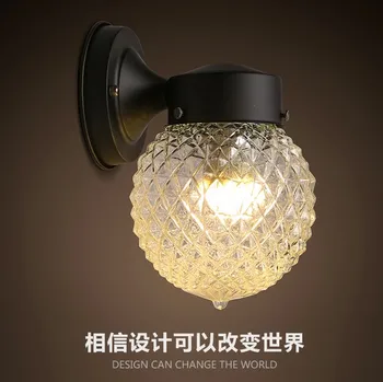 Nordic Loft Style Vintage LED Wall Light Fixtures Iron Glass Spherical Lampshade Wall Sconce For Dining Room Bedside Wall Lamp
Nordic Loft Style Vintage LED Wall Light Fixtures Iron Glass Spherical Lampshade Wall Sconce For Dining Room Bedside Wall Lamp