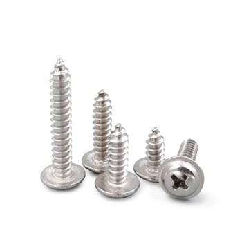 M3 M4 M5 Phillips Screw Round Head With Washer Pad Bolts Self-Tapping Screws Length 5mm-30mm
M3 M4 M5 Phillips Screw Round Head With Washer Pad Bolts Self-Tapping Screws Length 5mm-30mm